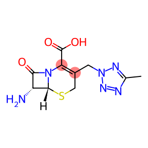 5-Thia-1-azabicyclo[4.2.0]oct-2-ene-2-carboxylic acid, 7-amino-3-[(5-methyl-2H-tetrazol-2-yl)methyl]-8-oxo-, (6R,7R)-