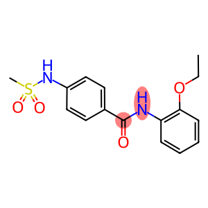 N-(2-ethoxyphenyl)-4-[(methylsulfonyl)amino]benzamide