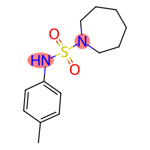 N-(4-methylphenyl)-1-azepanesulfonamide