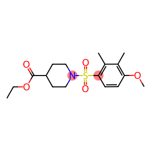 ethyl 1-[(4-methoxy-2,3-dimethylphenyl)sulfonyl]-4-piperidinecarboxylate