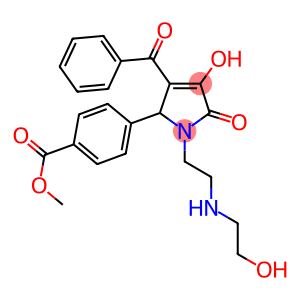 methyl 4-(3-benzoyl-4-hydroxy-1-{2-[(2-hydroxyethyl)amino]ethyl}-5-oxo-2,5-dihydro-1H-pyrrol-2-yl)benzoate