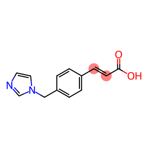 (E)-3-[4-(1H-Imidazol-1-ylmethyl)phenyl]propenoic acid