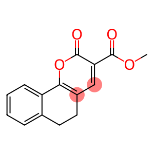 2H-Naphtho[1,2-b]pyran-3-carboxylic acid, 5,6-dihydro-2-oxo-, methyl ester