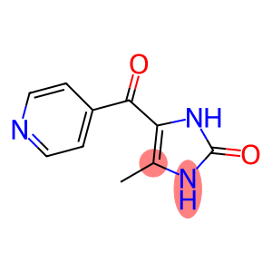 2H-Imidazol-2-one,  1,3-dihydro-4-methyl-5-(4-pyridinylcarbonyl)-