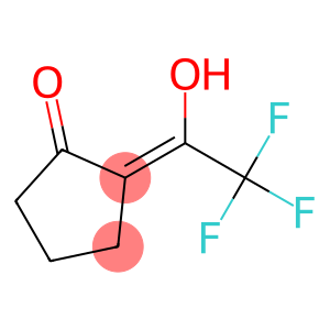 Cyclopentanone, 2-(2,2,2-trifluoro-1-hydroxyethylidene)-, (Z)- (9CI)