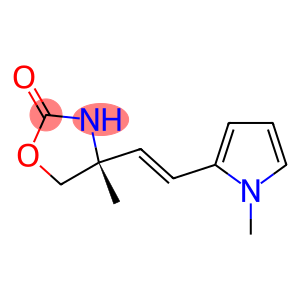 2-Oxazolidinone,4-methyl-4-[(1E)-2-(1-methyl-1H-pyrrol-2-yl)ethenyl]-,(4R)-(9CI)