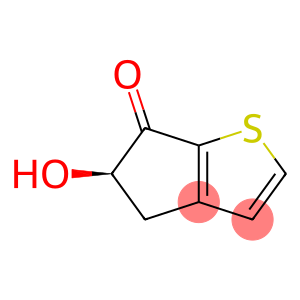 6H-Cyclopenta[b]thiophen-6-one,4,5-dihydro-5-hydroxy-,(5R)-(9CI)