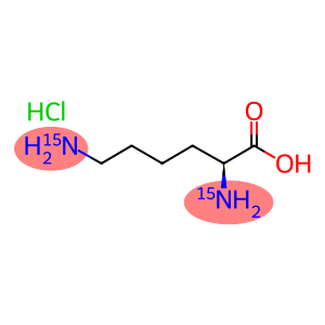 (S)-2,6-Diaminocaproic acid-15N2 hydrochloride