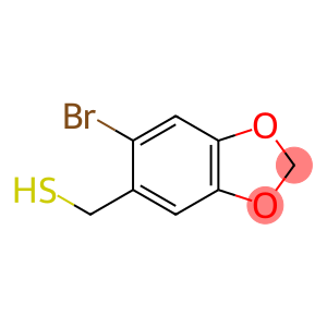 (6-bromobenzo[d][1,3]dioxol-5-yl)methanethiol