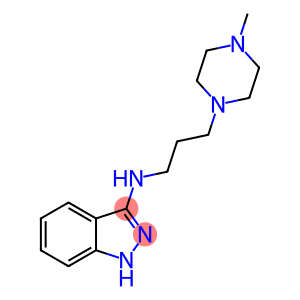 1H-Indazol-3-amine, N-(3-(4-methyl-1-piperazinyl)propyl)-