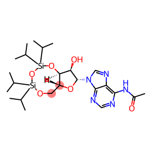 Adenosine,N-acetyl-3',5'-O-[1,1,3,3-tetrakis(1-methylethyl)-1,3-disiloxanediyl]-