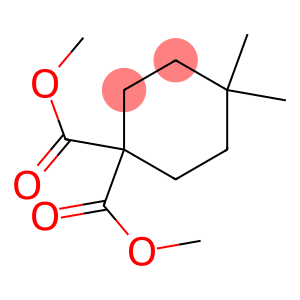 1,1-Cyclohexanedicarboxylicacid,4,4-dimethyl-,dimethylester(9CI)
