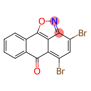 3,5 - dibroMo - 6 - oxo - 6H - anthra<1,9 - cd>isoxazole