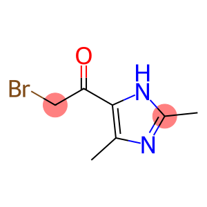 Ethanone, 2-bromo-1-(2,5-dimethyl-1H-imidazol-4-yl)- (9CI)