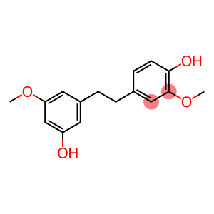 Phenol, 4-[2-(3-hydroxy-5-methoxyphenyl)ethyl]-2-methoxy-