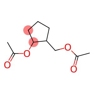 Cyclopentanemethanol, 2-(acetyloxy)-, acetate (9CI)