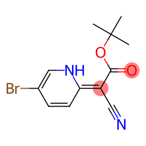 (Z)-tert-Butyl 2-(5-bromopyridin-2(1H)-ylidene)-2-cyanoacetate