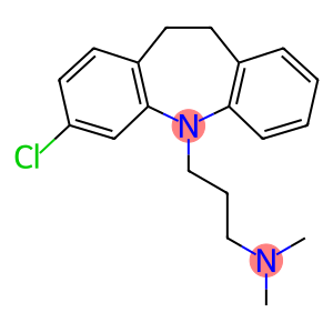 5H-Dibenz(B,F)azepine, 3-chloro-5-(3-(dimethylamino)propyl)-10,11-dihydro- (8ci)