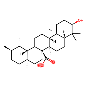 [18α,(+)]-3α-Hydroxyurs-12-ene-27-oic acid