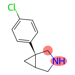 3-Azabicyclo[3.1.0]hexane, 1-(4-chlorophenyl)-, (1S)- (9CI)