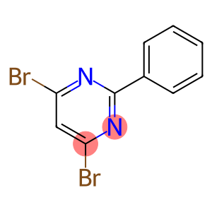 Pyrimidine, 4,6-dibromo-2-phenyl-
