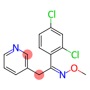 Ethanone, 1-(2,4-dichlorophenyl)-2-(3-pyridinyl)-, O-methyloxime, (1Z)-