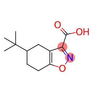 5-叔丁基-4,5,6,7-四氢-1,2-苯并噁唑-3-羧酸
