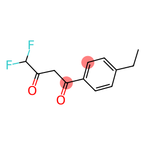 1-(4-乙基苯基)-4,4-二氟丁烷-1,3-二酮