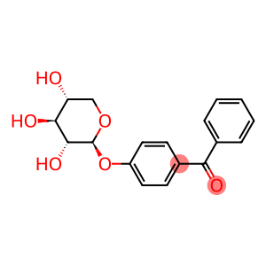 phenyl-[4-[(2S,3R,4S,5R)-3,4,5-trihydroxyoxan-2-yl]oxyphenyl]methanone