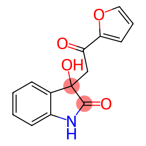 3-[2-(furan-2-yl)-2-oxoethyl]-3-hydroxy-1H-indol-2-one