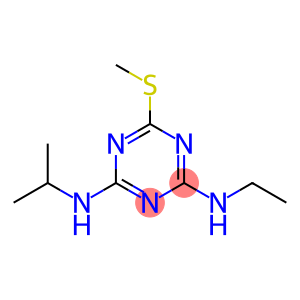 2-甲硫基-4-乙氨基-6-异丙氨基-1,3,5-三嗪