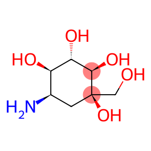 D-epi-Inositol,4-amino-3,4-dideoxy-2-C-(hydroxymethyl)- (Valiolamine)