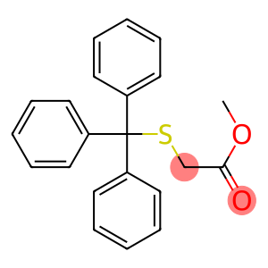 methyl 2-tritylsulfanylacetate