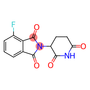 1H-Isoindole-1,3(2H)-dione, 2-(2,6-dioxo-3-piperidinyl)-4-fluoro-