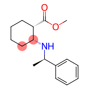 Cyclohexanecarboxylic acid, 2-[[(1R)-1-phenylethyl]amino]-, methyl ester, (1S,2R)-