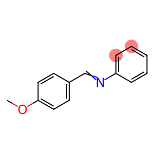 N-[(E)-(4-methoxyphenyl)methylidene]aniline