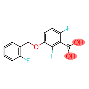 {2,6-difluoro-3-[(2-fluorobenzyl)oxy]phenyl}boronic acid