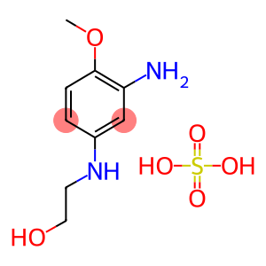 2-amino-4-hydroxyethylaminoanisolesulfate,2-[(3-amino-4-methoxyphenyl)amino]ethanolsulfate