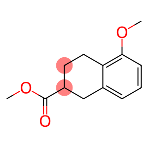 1,2,3,4-Tetrahydro-5-methoxy-2-naphthalenecarboxylic acid methyl ester