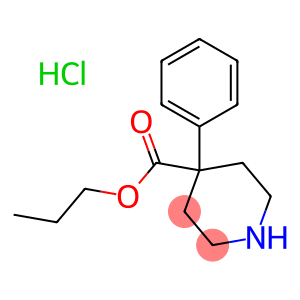 Propyl 4-phenylpiperidine-4-carboxylate HCl