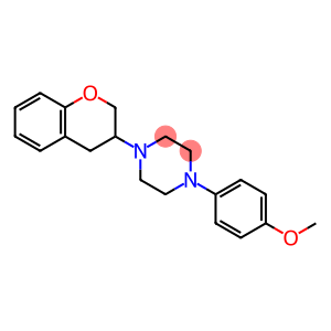 1-(3,4-Dihydro-2H-1-benzopyran-3-yl)-4-(4-methoxyphenyl)piperazine