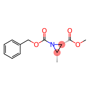 1,2-Aziridinedicarboxylic acid, 3-methyl-, 2-methyl 1-(phenylmethyl) ester, (2S,3S)-