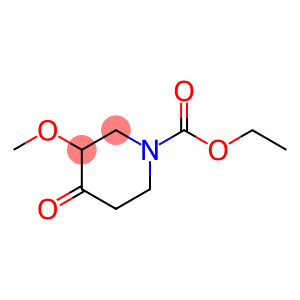 3-Methoxy-4-oxo-1-piperidinecarboxylic acid ethyl ester