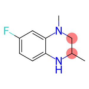 Quinoxaline, 7-fluoro-1,2,3,4-tetrahydro-1,3-dimethyl- (9CI)