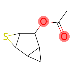 3-Thiatricyclo[4.1.0.02,4]heptan-5-ol,acetate,(1-alpha-,2-bta-,4-bta-,5-bta-,6-alpha-)-(9CI)