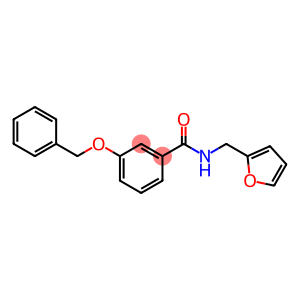 3-(benzyloxy)-N-(2-furylmethyl)benzamide