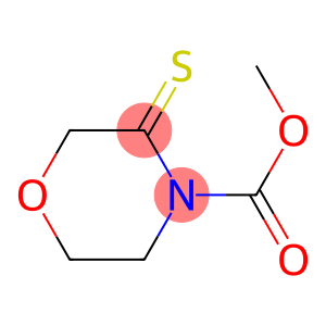 4-Morpholinecarboxylic  acid,  3-thioxo-,  methyl  ester