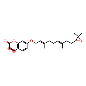 7-[9-(3,3-dimethyloxiranyl)-3,7-dimethylnona-2E,6E-dienyloxy]chromen-2-one