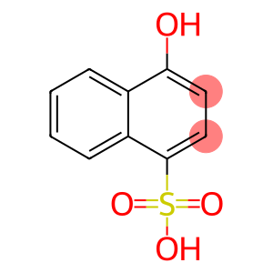 4-h ydroxynaphthalene-1-sulphonicacid