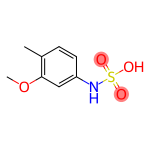 (3-methoxy-4-tolyl)sulphamic acid